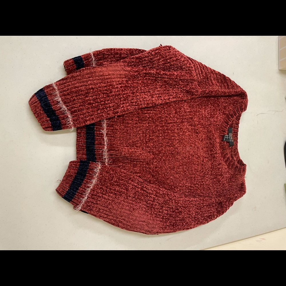 Red Forever 21 Sweater